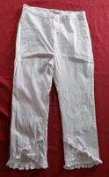 Caprihose 7/8 Hose Gr.42 weiß Hessen - Hofbieber Vorschau