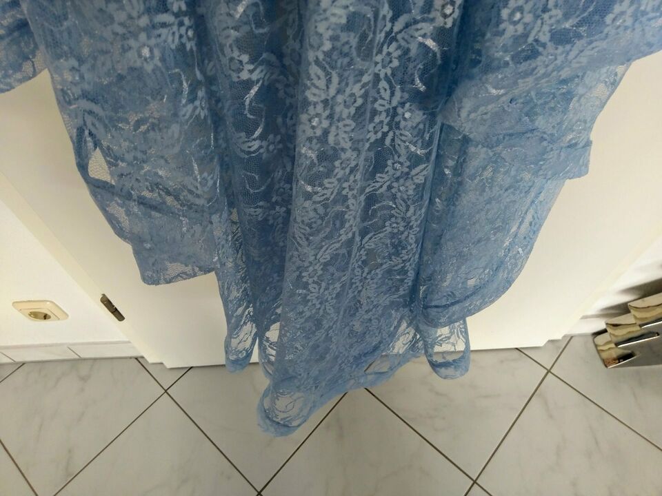 Ballkleid, Abendkleid, Abiballkleid (neuwertig) in blau in Nörvenich