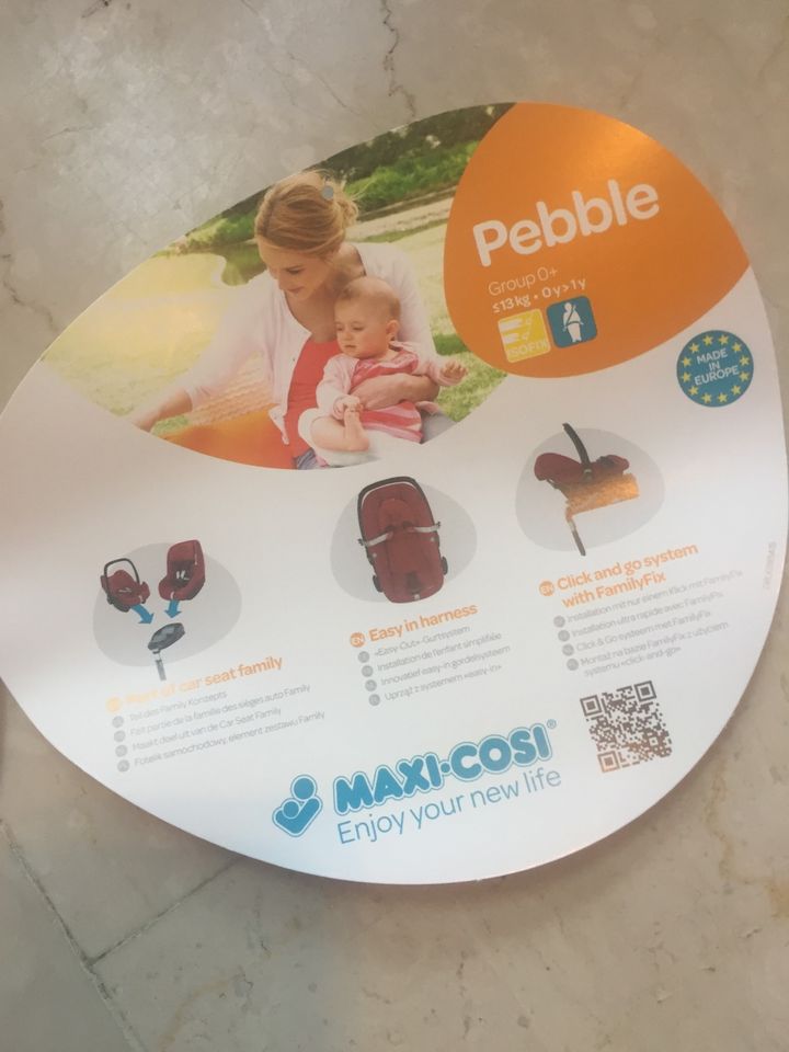 Babyschale Maxi Cosi Pebbles in Bönningstedt