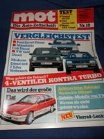 mot Die Auto-Zeitschrift 10/84 Opel Senator 3,0E Peugeot 205 GTI Bayern - Kirchseeon Vorschau