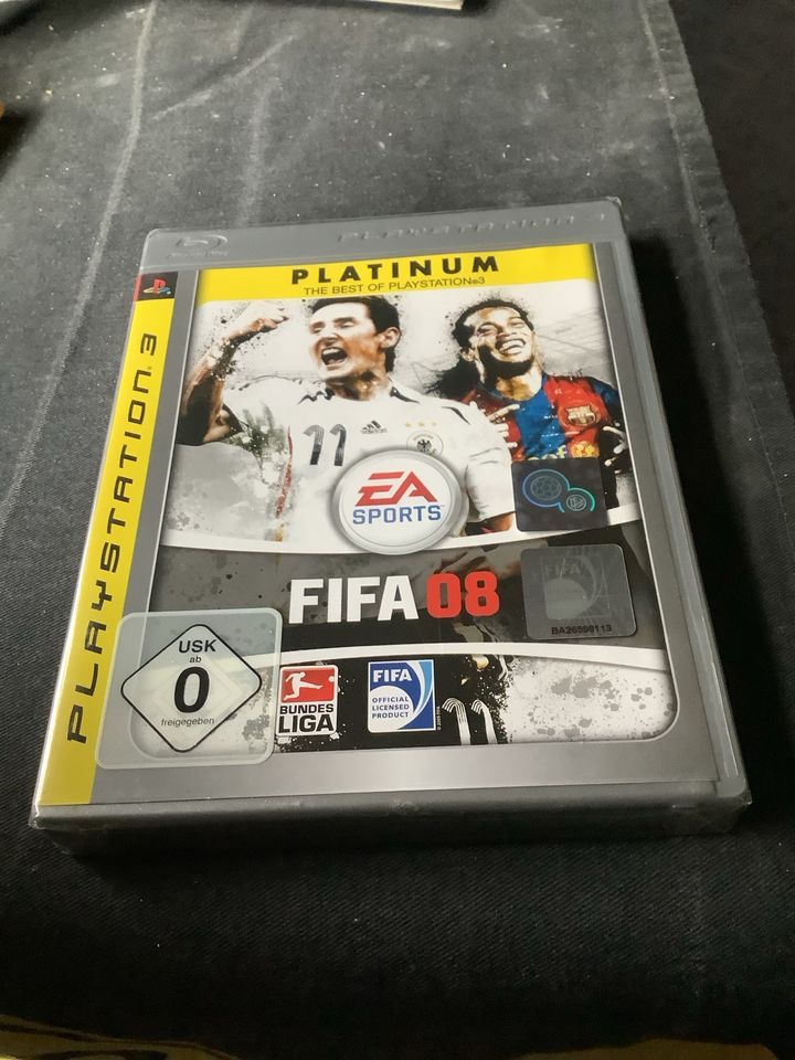 FIFA 08  Platinum PS3 noch eingeschweißt in Leipzig