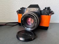 Contax 137 MD Quartz orange mit Yashica ML 50mm 1.9 analoge SLR Rheinland-Pfalz - Wackernheim Vorschau