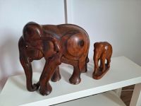 Antik Indonesische Elefanten antik massiv Holz geölt Nordrhein-Westfalen - Witten Vorschau