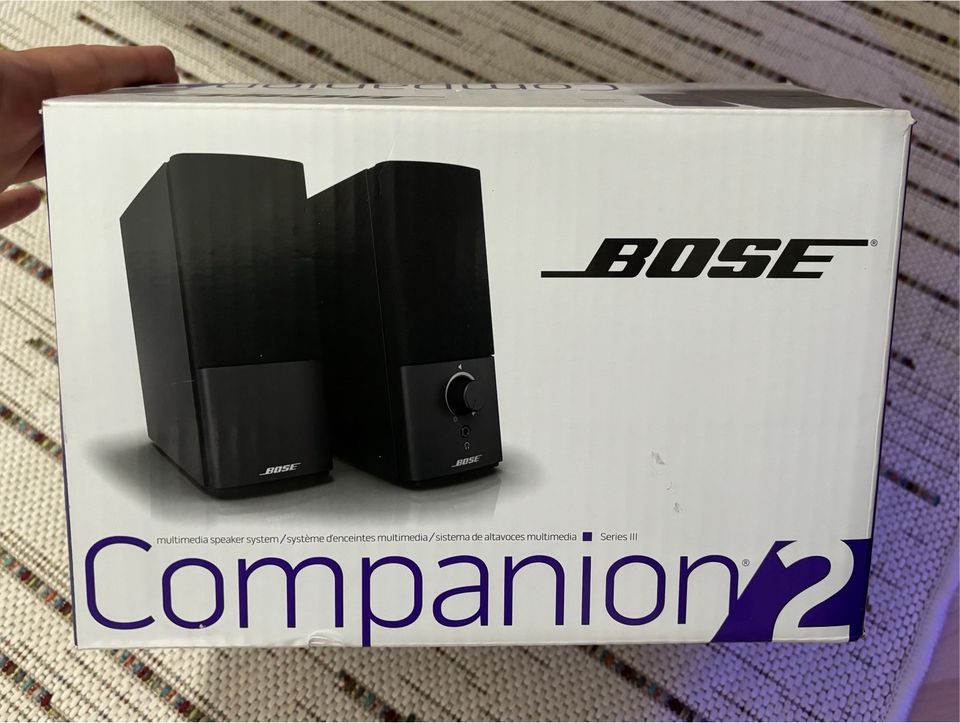 BOSE Companion 2 Series III PC Lautsprecher mit OVP in Bobingen
