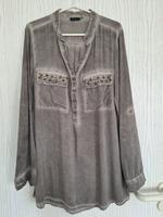 Damen-Bluse, grau, „Blind Date“, Gr. 36 Sachsen - Plauen Vorschau