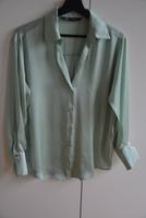 Zara Damen Bluse hellgrün Mint Größe XS Nordrhein-Westfalen - Tönisvorst Vorschau
