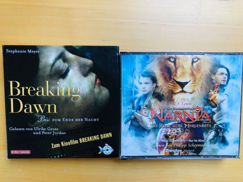 Breaking Dawn Narnia Hörbücher Cds komplett in Erkelenz