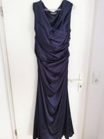 Blaues Abendkleid aus Satin, nie getragen, bodenlang Hessen - Heidenrod Vorschau