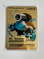 Super Turtok Pokémon Karte (Metall Gold Karte) Nordrhein-Westfalen - Iserlohn Vorschau
