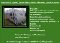 Wohnwagen mieten Zubehör kostenlos, Haustier reist kostenlos Thüringen - Ohrdruf Vorschau