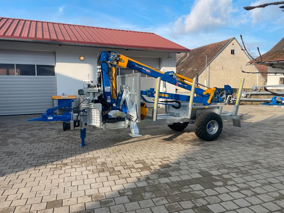 Binderberger RW 5 alpin BK 4-7500 Rückewagen Rückeanhänger Holz in Rennertshofen