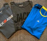 Jack Jones T-Shirt Gr.L & M wNeu lang kurz Adidas blau Leipzig - Grünau-Ost Vorschau