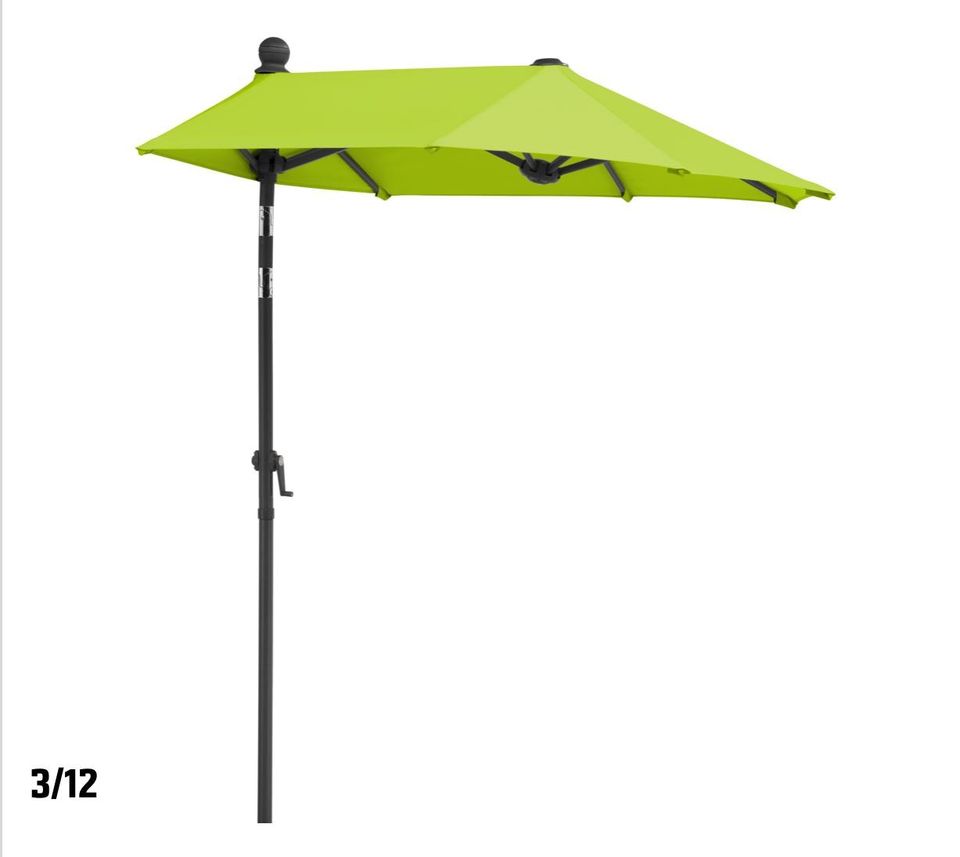 Wand Sonnenschirm Schirm Sale Angebot in Stemwede