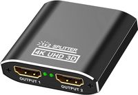 4k UHD HDMI Splitter Aluminium 4K 60Hz 1 in 2 Out Niedersachsen - Cremlingen Vorschau