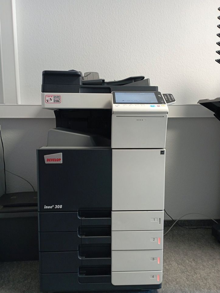 Develop Ineo+ 308 Vollfarbkopierer Drucker Scanner Fax in Chemnitz