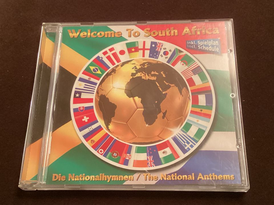 CD Welcome to South Africa - die Nationalhymnen Weltmeisterschaft in Neuwied