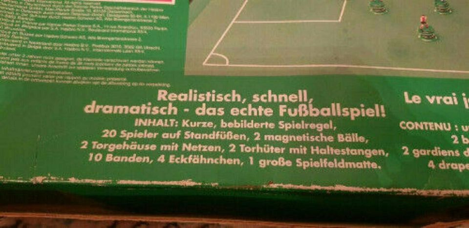 Parker Pro Action Football, Tischfussball Spielfeldmatte Banden in Berlin