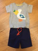 WIE NEU Baby Boden Tshirt mit Applikation und Shorts kurze Hose Rheinland-Pfalz - Badem Vorschau