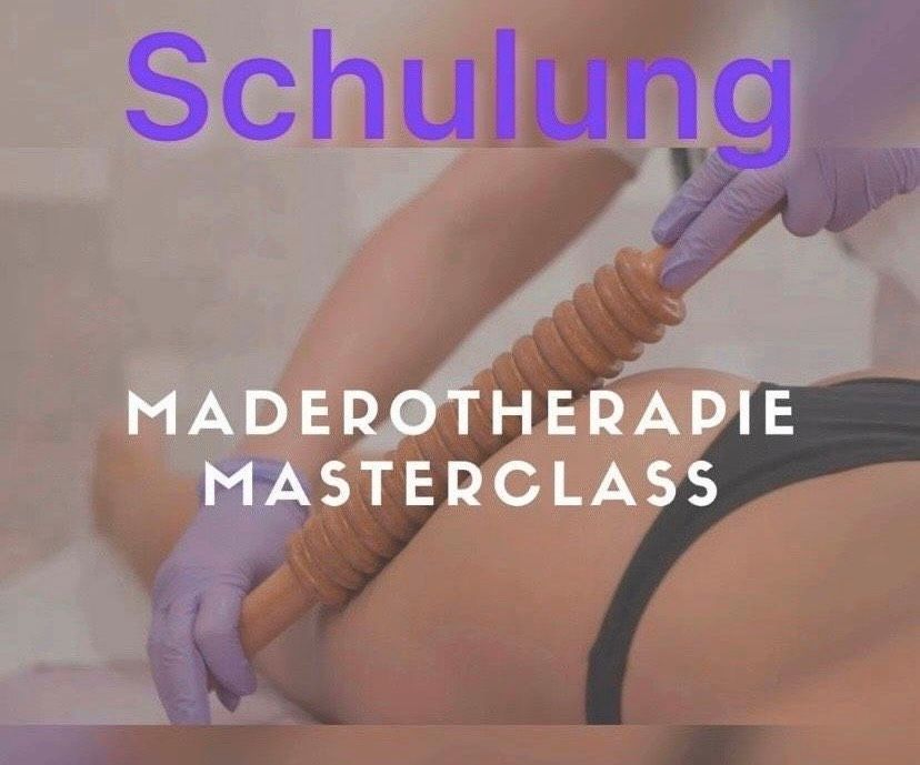 Schulung Weiterbildung Maderotherapie Massage Anti-Cellulite in Kreuztal