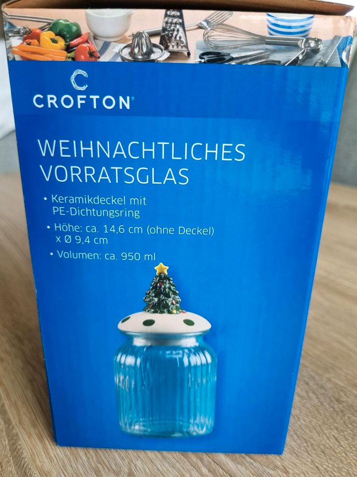 ❤️ Weihnachten Vorratsglas Volumen 950ml Süßigkeitenglas in Solingen