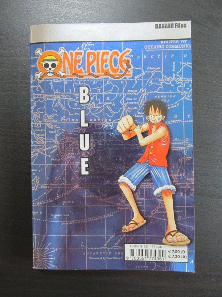 Databook One Piece Blue in Krefeld