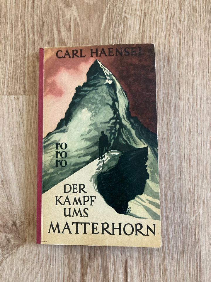 Der Kampf ums Matterhorn, Carl Haensel, rororo Reihe Band 60 in Erfurt