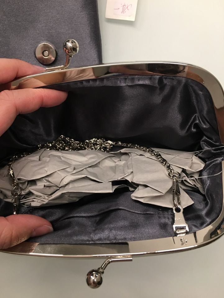 Balltasche lila Clutch in Bad Füssing