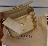 Ted Baker Umhängetasche Bow Mini Daissy in Gold und Tragekette Baden-Württemberg - Calw Vorschau