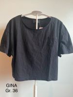 **GINA** Shirt Kastenshirt Crop Gr. 36 schwarz top Mecklenburg-Vorpommern - Klütz Vorschau