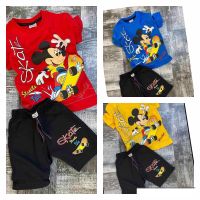 Micky Maus Mouse Mickey Set Shorts Shirt Hose Gr 134 140 NEU München - Pasing-Obermenzing Vorschau