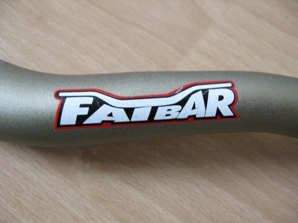 Renthal Fatbar Fat Bar DH 31.6mm 38mm rise M108 780mm Lenker in Gifhorn