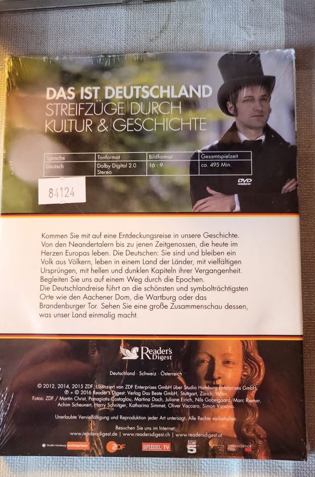 Das Ist Deutschland * Streifzüge durch Kultur & Geschichte 3 DVDs in Eisenhüttenstadt