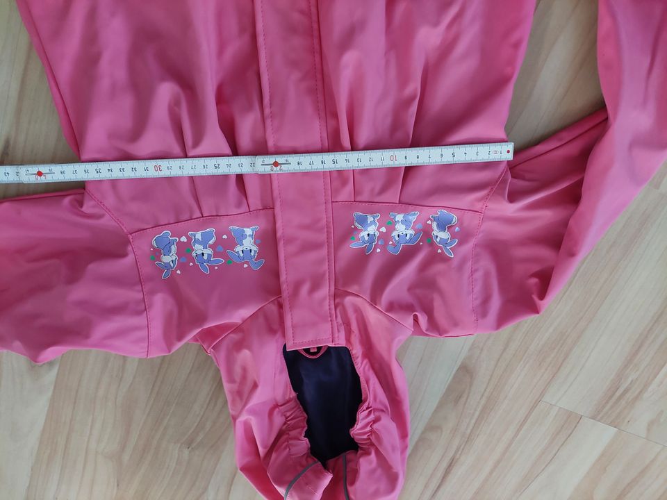 Gr.116/122 Regenjacke Pink leicht gefüttert in Achern