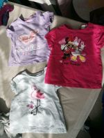 3 T-shirts 86 92 Disney Minnie Mouse Flamingo pink weiß lila Nordrhein-Westfalen - Versmold Vorschau