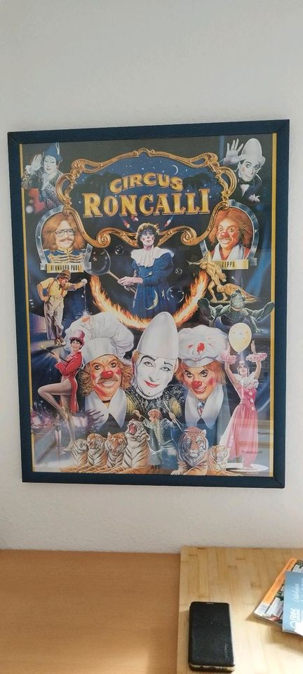 Circus Roncalli Poster (gerahmt) in Bothel