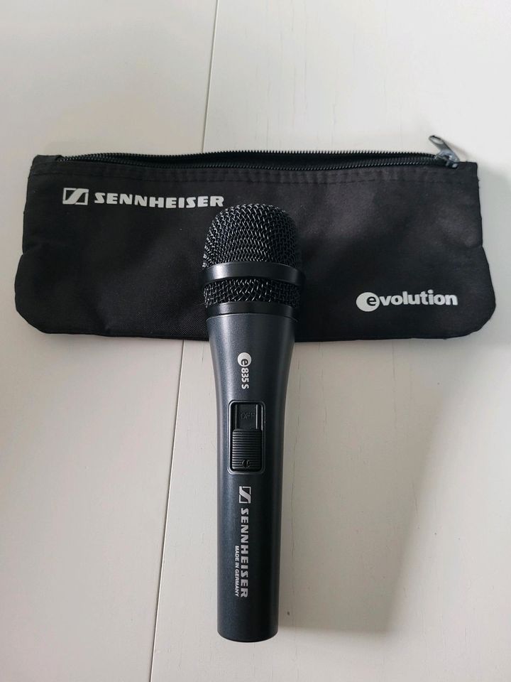 Sennheiser e835 S dynamisches Mikrofon in Fredenbeck