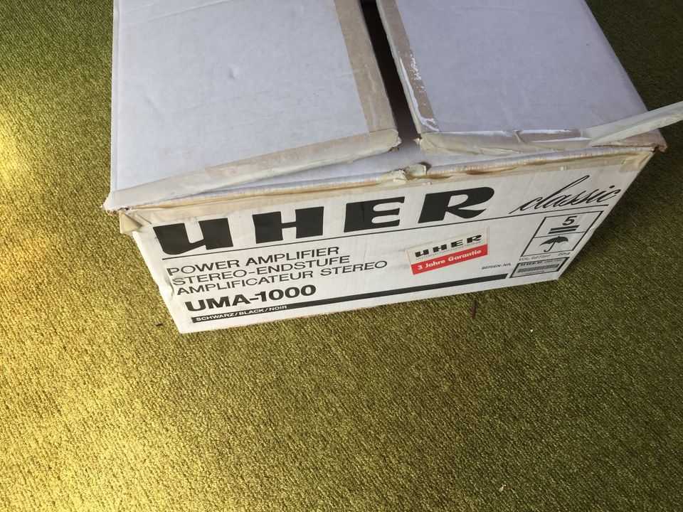 Uher UMA 1000 NUR Karton OVP mit Inlays in Dortmund