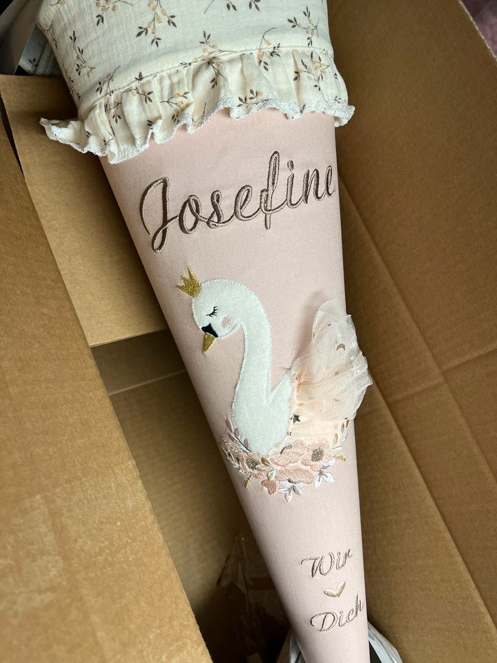 Stoff Schultüte, NEU, rosa, nude für eine „Josefine“ in Moers