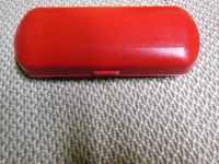 Brillenetui, rot, Hardcase, Made in Germany, 15,5 x 6 x 2cm Baden-Württemberg - Neuenbürg Vorschau