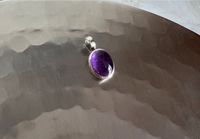 Kettenanhänger lila Amethyst Anhänger Sterling Silber Nordrhein-Westfalen - Saerbeck Vorschau