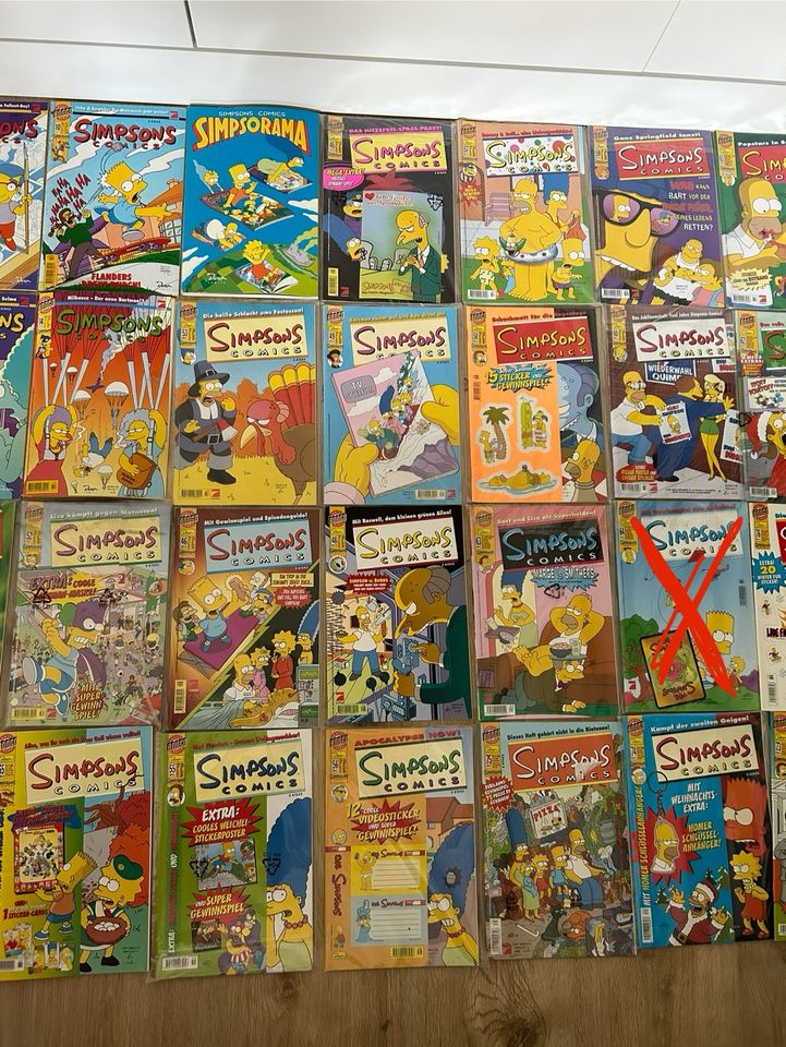 Simpsons Comic Sammlung 68 Stück in Ammersbek