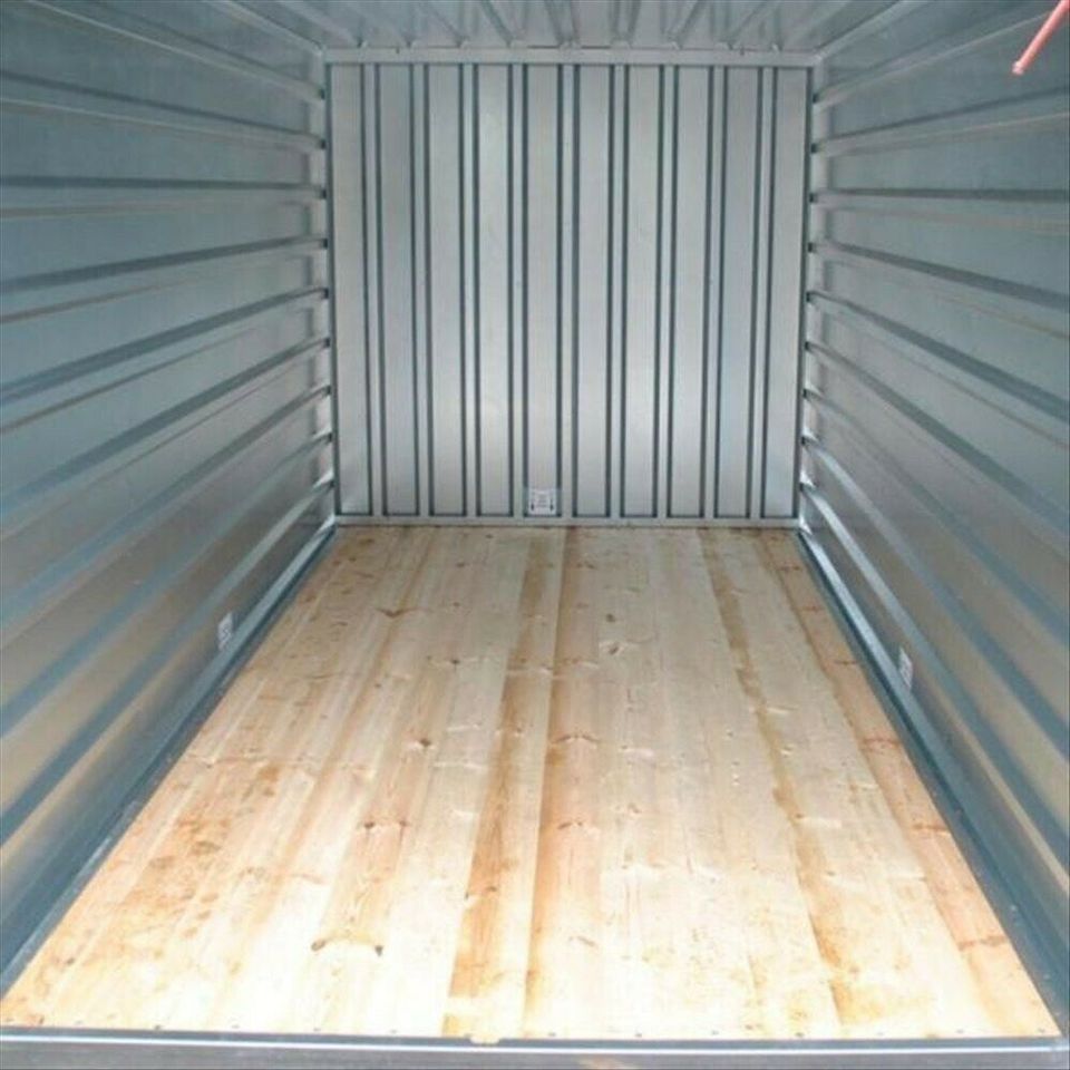 3m Materialcontainer 2-flgl. Tür mit Holzboden Lagercontainer in Laatzen