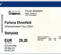 Ticket für heute Abend Fortuna Ehrenfeld im Forum Bielefeld - Bielefeld (Innenstadt) Vorschau