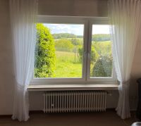 Zwei weiße Gardinen, Fensterbehang, Gardinenschals Nordrhein-Westfalen - Remscheid Vorschau