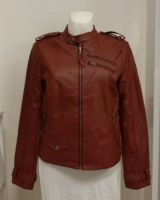 Damen Bequeme Jacke mit Reißverschlussdetails dunkelrot Gr.40 neu Wuppertal - Oberbarmen Vorschau