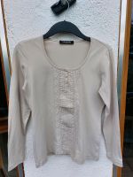 Betty Barclay Langamrshirt Longsleeve Strukturmuster Beige Spitze Baden-Württemberg - Mötzingen Vorschau