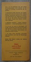 Zettel "Schick auch ein Buch nach Drüben", BRD - DDR Niedersachsen - Melle Vorschau