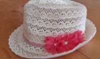 Mädchen Sommerhut Sonnenhut Hut beige rosa Blüten 52 53 Nordrhein-Westfalen - Königswinter Vorschau