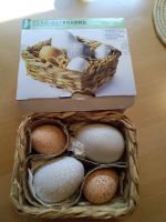 Deko-Osterkorb mit 4 Keramik-Ostereiern von TCM Bayern - Pettstadt Vorschau
