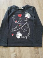 Mädchen Langarmshirt Unicorn Einhorn emoji Gr. 116 Brandenburg - Nauen Vorschau